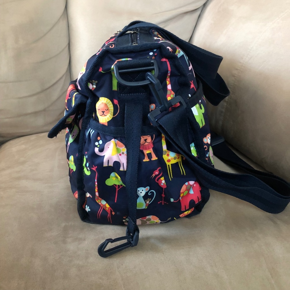 Lesportsac Baby Travel Bag Zoo Cute Animals Messenger… Gem